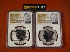 2023 S REVERSE PROOF SILVER PEACE MORGAN DOLLAR NGC PF70 FIRST DAY OF ISSUE FDI