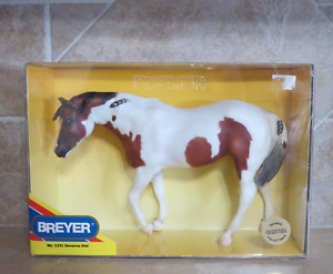 NIB Breyer retired 1231 Savanna Dial IP INdian Pony pinto paint horse pony 04 LE