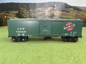 WILLIAMS O SCALE C&NW BOXCAR CLASSIC FREIGHT CAR NO 22 WAL #22 NEW IN BOX