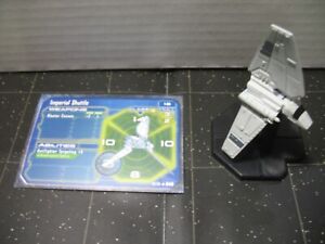 =Star Wars Miniatures STARSHIP BATTLES Imperial Shuttle 39/60 with card=