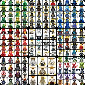 Lego Ninjago Minifigures Lot (You Pick) Snakes Villains Lloyd Jay Kai Cole Zane