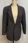 Vintage Wool Jacket Blazer Rainbow Tweed 8