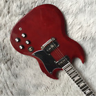 Custom SG Electric Guitar Red P90 Pickups Rosewood Fretboard Free Shipping