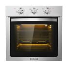 Empava 24 inch Electric Single Wall Oven, Stainless Steel