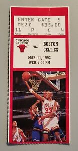 New ListingMichael Jordan Larry Bird Final Meeting 1991 Celtics Vs Bulls Ticket Stub 🏀 🎟