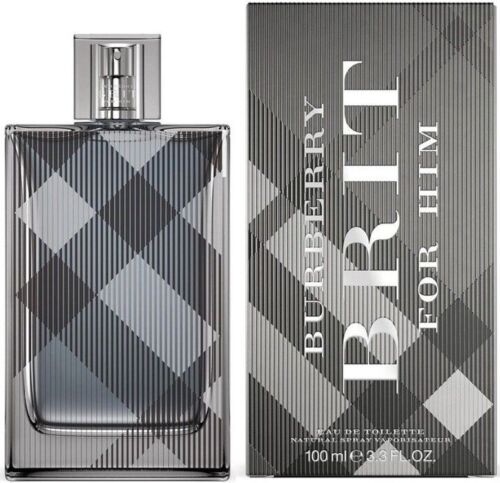 BURBERRY BRIT FOR HIM Cologne EDT 3.3  / 3.4 oz New in Box