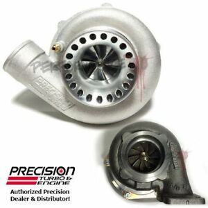 Precision Turbo 5858 Billet CEA Journal Bearing 620HP T3 Vband .63 A/R SP Cover