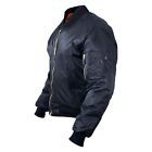 ROTHCO 5XL MA-1 FLIGHT JACKET MILITARY REVERSIBLE ORANGE 7368 PATCH REMOVED NAVY
