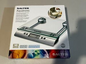 Salter 3003 Aquatronic Glass High Precision Liquid Electronic Kitchen Scale new