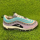 Nike Air Max 97 Mens Size 11.5 Purple Athletic Running Shoes Sneakers BQ9130-500