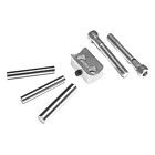 RUGER 10/22 STAINLESS STEEL V-BLOCK CROSS PINS  BOLT STOP KIT BY MOONDUCK