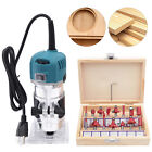 30000 RPM Electric Handheld Trimmer Wood Working Tool Router Joiner Machine USA