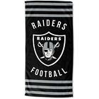 Oakland Raiders Beach Towel - Raiders Pool Towel  - NFL Football