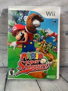 Mario Super Sluggers (Nintendo Wii, 2008) Complete CIB