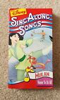 Disneys Sing Along Songs - Mulan: Honor To Us All (VHS, 1998)