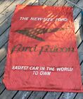 Original Ford Falcon Dealership Hanging Banner 1960's Sign Early