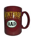 Winthrop University South Carolina DAD Maroon Ceramic Coffee Mug Tea Cup 4.5