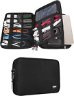 Double Layer Electronic Accessories Organizer, Travel Gadget Bag for Cables, USB