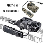 New PERST-4 IR / Green Sight w/ KV-D2 Tactical Switch Reset Pointer BLACK/FDE