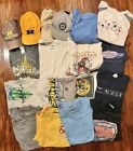 Men’s Clothing Reseller Wholesale Lot Flawed Bundle Hats & T-Shirt 32 Pcs