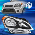 For 12-13 Soul Right Side OE Style Projector Headlights Black/Amber Replacement (For: 2013 Kia Soul)