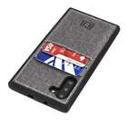 Dockem Samsung Galaxy Note 10/10 Plus Wallet Case: Built-in Metal Plate, 2 Cards