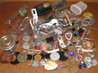 Junk drawer lot coins beach rocks found object altered art craft steampunk parts