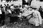 Confederate Union Veterans Gettysburg Handshake PHOTO 50th Reunion Civil War