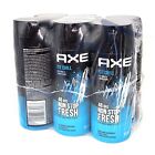 AXE Ice Chill 48-Hour Fresh Deodorant Body Spray Fragrance for Men 150ml -6 Pack