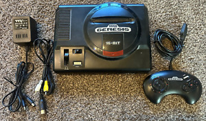 Sega Genesis Model 1 MK-1601 Console - TESTED & WORKING - w/ Controller & Cables