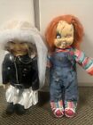 Bride Of Chucky 25” Chucky & Tiffany Replica Doll Spencers/Child’s Play Set Of 2