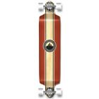 Yocaher Drop Down Longboard Complete - Crest Burgundy