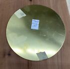 FREE SHIPPING .060 Unfinished Brass Remnants- Circular 7” - Qty 2