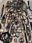 Vintage to Modern Mens Womens Watch Lot Crafts or Parts  66pc   4+ pounds