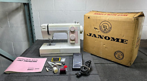 Janome Limited Edition Model 344 Sewing Machine-Manual-Attachments- CLEAN