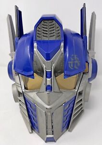 Transformer Optimus Prime Talking Voice Changing Mask Helmet Hasbro 2006 Tested