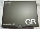 Ricoh GR III HDF f/2.8 Compact Digital Camera Black Single Focus Lens Limited
