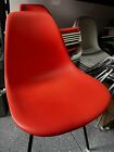 Herman Miller Charles Eames Side Shell Chair (s) Red Orange X6