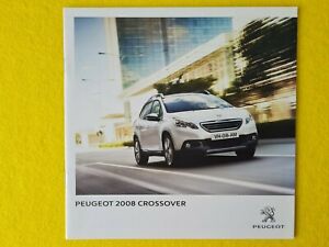 New ListingPeugeot 2008 Crossover car brochure sales catalogue May 2013 MINT BP