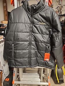 NWT The North Face Men's  Insulated Black Jacket Size XXL- With Crown Royal Logo