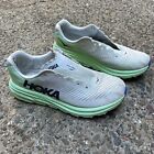 Hoka One Rincon 3 Men Shoes Sz 12 D Ash Grey Green Walking Running Sneakers