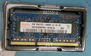 6 GB's Ram for Laptop computers from working laptop. 1 x 4 GB and 1 x 2 GB