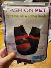Fashion Pet Extreme All Weather Waterproof Dog Boots Clothing Size XL Snow Shoes