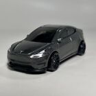 Tesla Model Y Grey 1:64 Scale Diecast Diorama Model Car #37