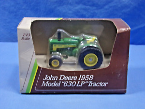 1989 vintage 1958 John Deere 630 LP farm tractor diecast 1/43