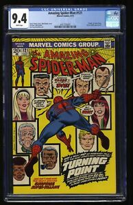 Amazing Spider-Man #121 CGC NM 9.4 White Pages Death of Gwen Stacy! Marvel 1973