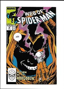 Web of Spider-Man #38 1985 Marvel Comics Bronze Age VF- Beautiful Cover