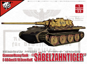 Collect UA35020  1/35 German heavy tank  E-60 Ausf.A 10.5cm kwk “SABELZAHNTIGER”