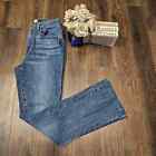 CAbi 6069 Medium Blue Wash 5th Avenue bootcut Flare High Rise Denim Jeans 0