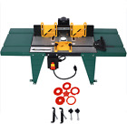 Electric Benchtop Router Table Wood Working Craftsman Tool,green high-quality